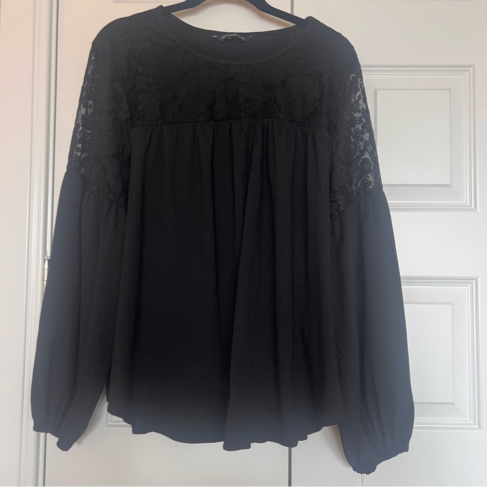 Zac & Rachel Black Lace Blouse